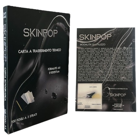 Carta Ectografica SKINPOP per Stampante Termica A4